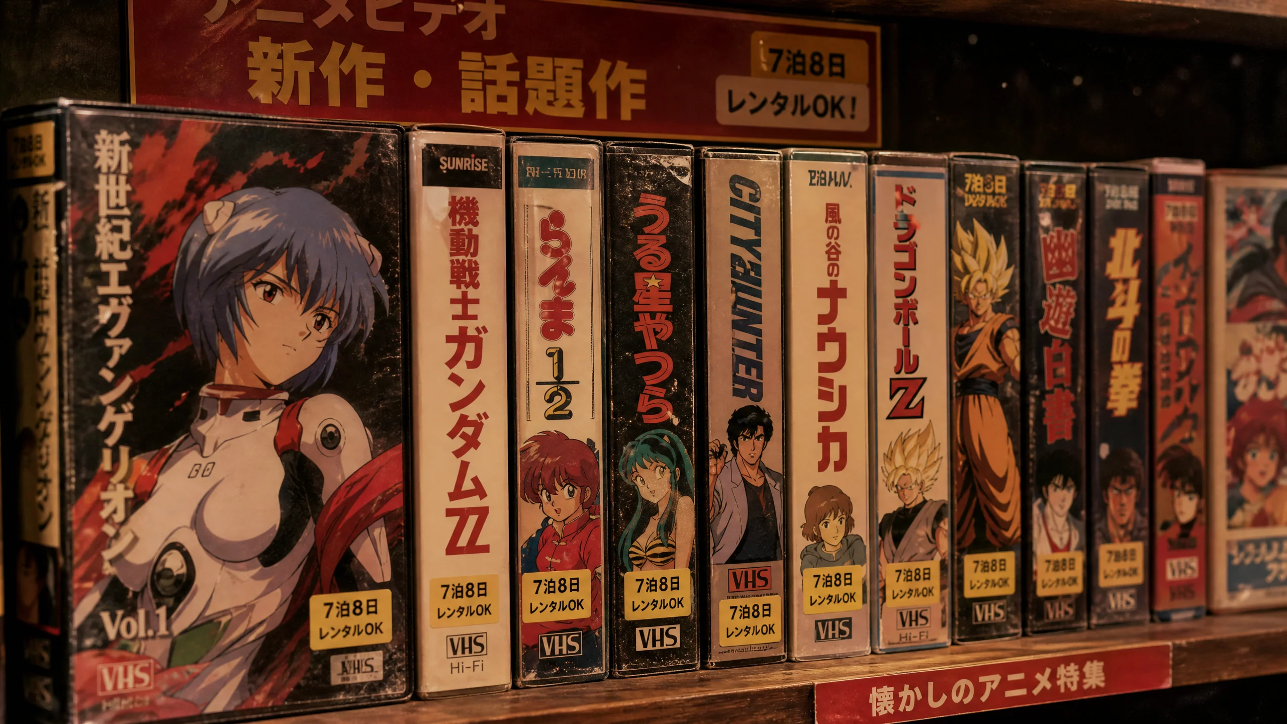 VHS录像带收藏